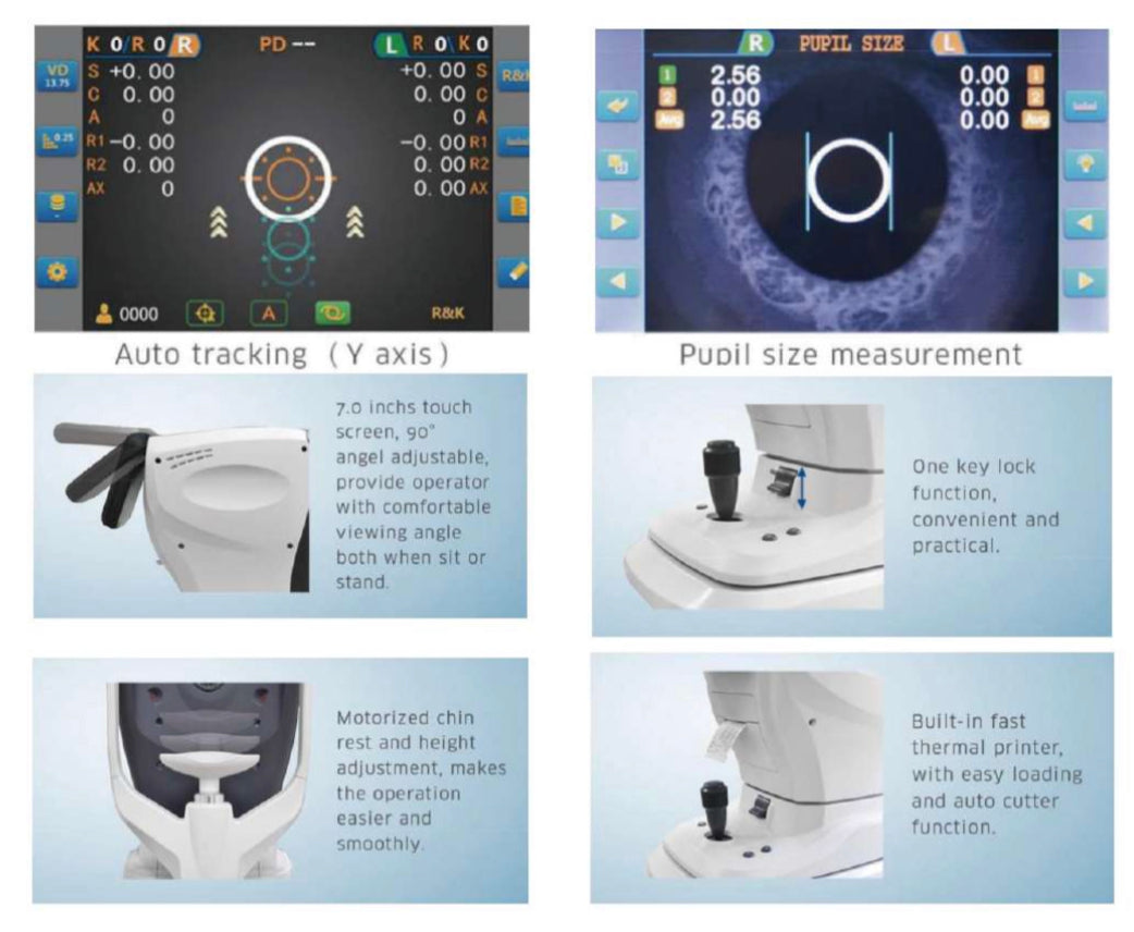 KR-9600 Autoref/Keratometer